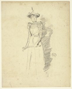 Zweedse Handschoenen door James Abbott McNeill Whistler