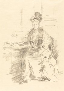 De Mooie New Yorkse door James Abbott McNeill Whistler