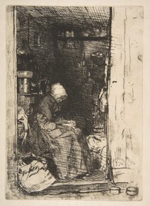De oude lompenvrouw