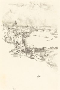 Klein Londen door James Abbott McNeill Whistler