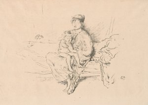 Moeder en kind, nr. 2 door James McNeill Whistler