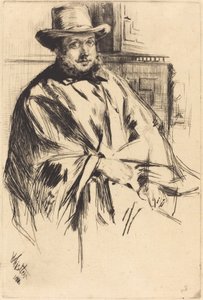 Mr. Davis (Mr. Mann) door James Abbott McNeill Whistler