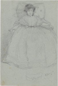 Nelly door James Abbott McNeill Whistler