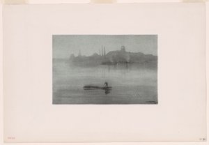 Nocturne door James McNeill Whistler