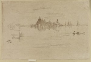 Nocturne: Salute door James Abbott McNeill Whistler