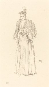 Portretstudie: Miss Charlotte R. Williams