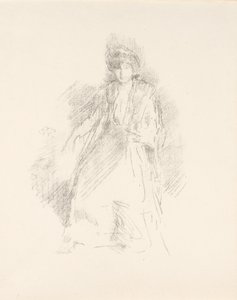 Portret van een jonge vrouw met hoed