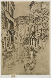 Rustig kanaal door James McNeill Whistler