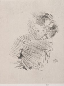 Lezen door James McNeill Whistler