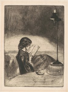 Lezen bij Lamplicht