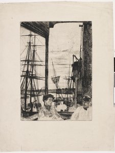 Rotherhithe door James Abbott McNeill Whistler
