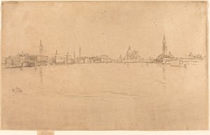 Groet bij zonsopgang door James Abbott McNeill Whistler