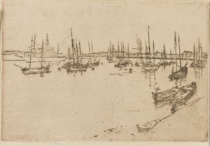 San Giorgio door James Abbott McNeill Whistler