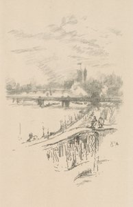 Savooie duiven door James McNeill Whistler