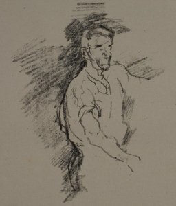 Schets van een smid door James Abbott McNeill Whistler