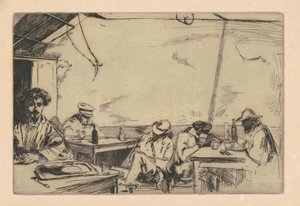 Soep voor Drie Cent door James Abbott McNeill Whistler