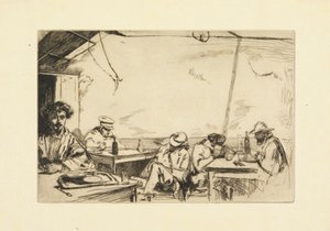 Soep voor drie sous door James Abbott McNeill Whistler
