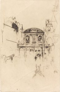 Temple Bar door James Abbott McNeill Whistler