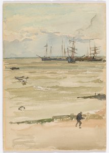 Het Ankerplaats door James Abbott McNeill Whistler