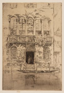 Het Balkon door James Abbott McNeill Whistler