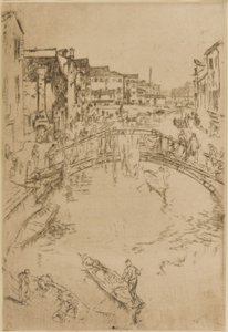 De Brug, Santa Marta door James Abbott McNeill Whistler