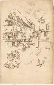 De Haan en de Pomp door James Abbott McNeill Whistler