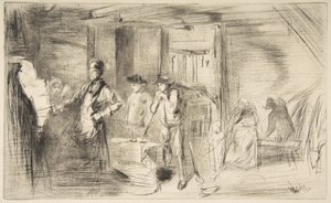 De smidse door James McNeill Whistler