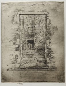 De tuin door James McNeill Whistler
