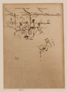De Aanlegsteiger, Cowes door James Abbott McNeill Whistler