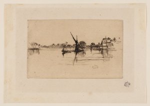 De Kleine Putney door James Abbott McNeill Whistler
