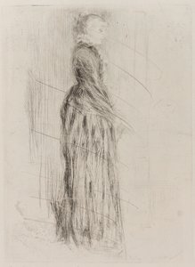 Het kleine fluwelen jurkje door James Abbott McNeill Whistler
