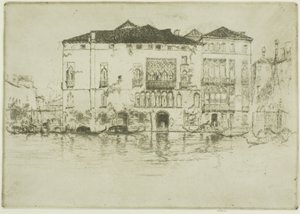 De paleizen door James Abbott McNeill Whistler