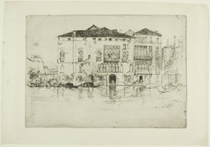 De Paleizen door James Abbott McNeill Whistler