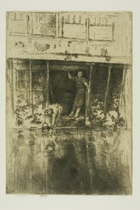 De Pierrot door James Abbott McNeill Whistler