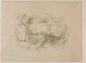 De Schoenmaker door James Abbott McNeill Whistler
