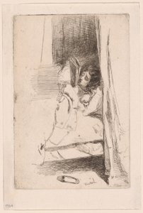 De Pantoffel door James Abbott McNeill Whistler