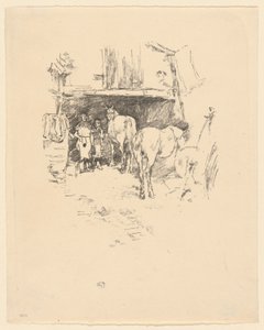 De werf van Smith door James McNeill Whistler