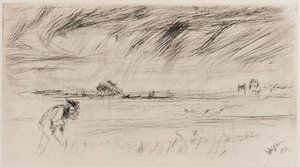 De Storm door James Abbott McNeill Whistler