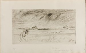 De Storm door James Abbott McNeill Whistler