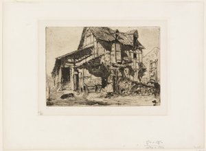 Het onveilige huurhuis door James Abbott McNeill Whistler