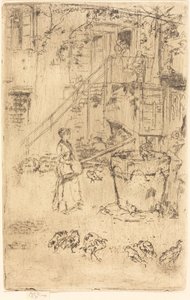 Kalkoenen door James Abbott McNeill Whistler