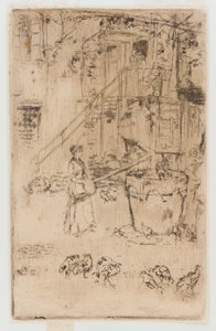 Kalkoenen door James Abbott McNeill Whistler