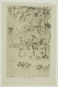 Kalkoenen door James Abbott McNeill Whistler