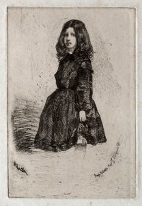 Twaalf etsen uit de natuur:  Annie door James McNeill Whistler