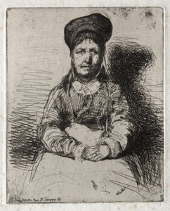 Twaalf etsen uit de natuur:  La Rétameuse door James McNeill Whistler