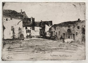 Twaalf etsen uit de natuur:  Liverdun door James McNeill Whistler
