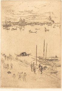 Venetië door James Abbott McNeill Whistler