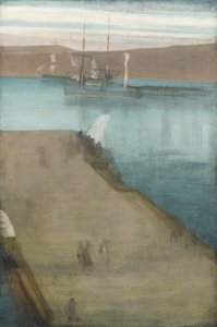 Haven van Valparaiso door James McNeill Whistler