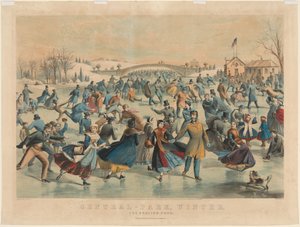 Central Park, Winter: De Schaatsvijver