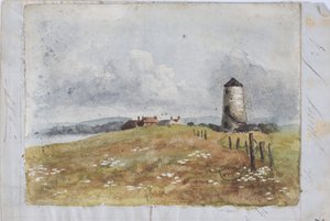Oude Molen bij White Hill Point